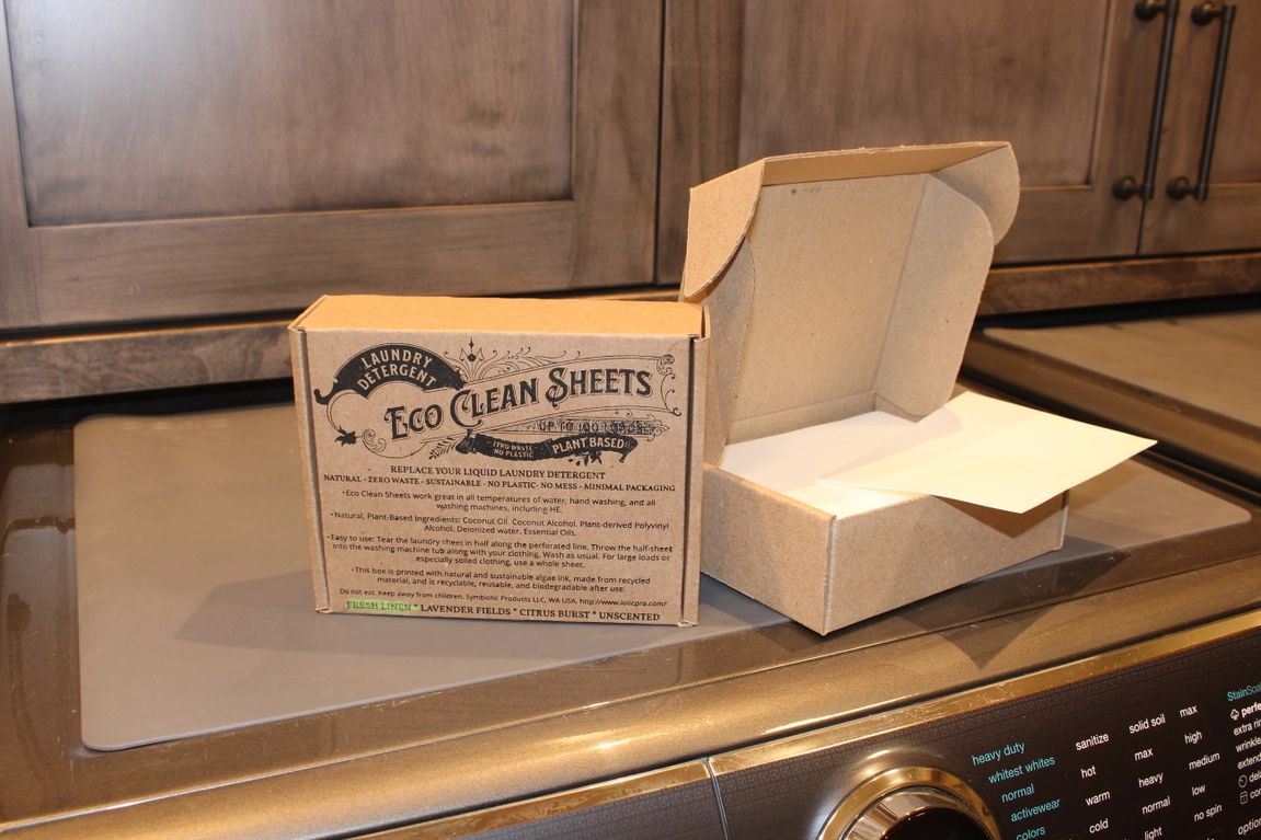 Eco-Clean Laundry Detergent Sheets